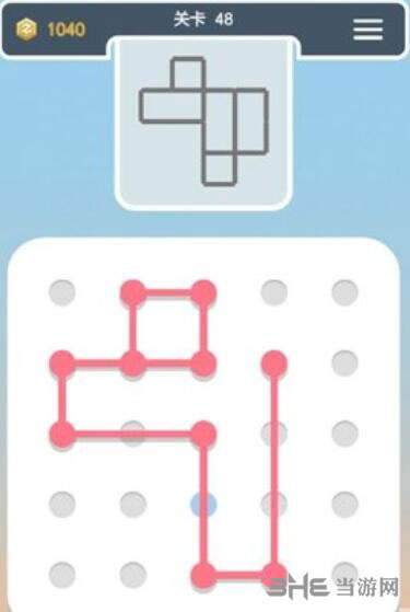 点线交织拼图第48关截图2