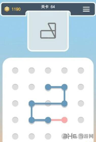 点线交织拼图第64关截图2