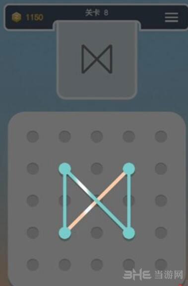 点线交织拼图第8关截图2