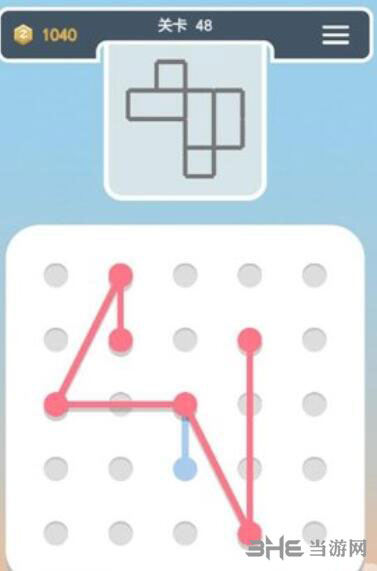 点线交织拼图第48关截图1
