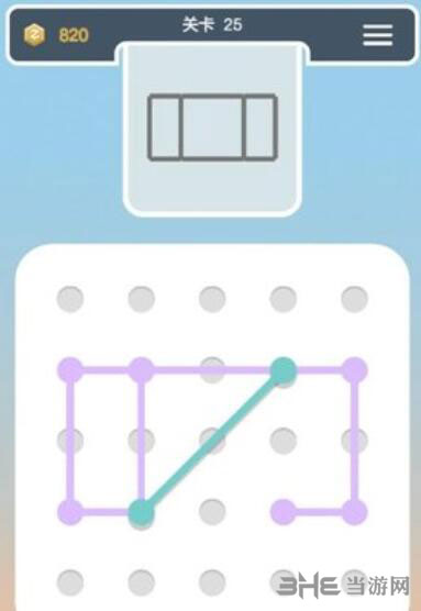点线交织拼图第25关截图3