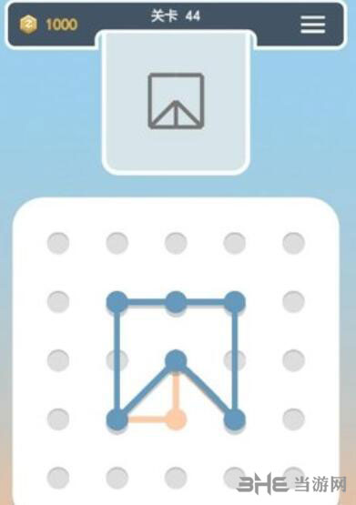 点线交织拼图第44关截图2