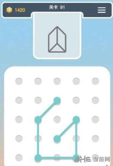 点线交织拼图第91关截图2