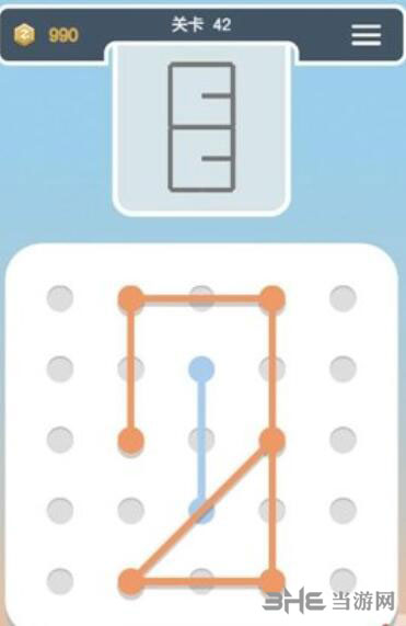 点线交织拼图第42关截图1