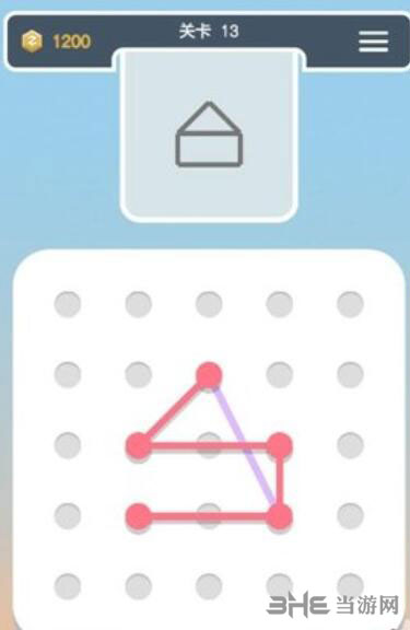 点线交织拼图第13关截图1