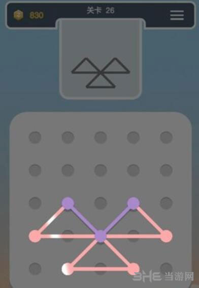 点线交织拼图第26关截图3