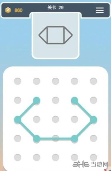 点线交织拼图第29关截图1
