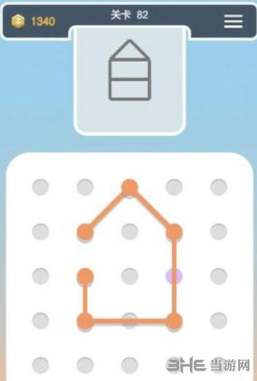 点线交织拼图第82关截图1