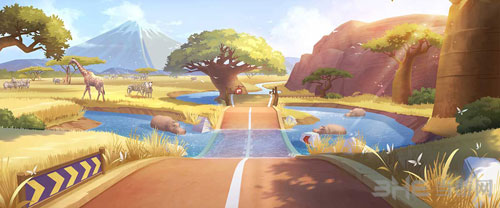 QQ飞车手游马达加斯加截图1