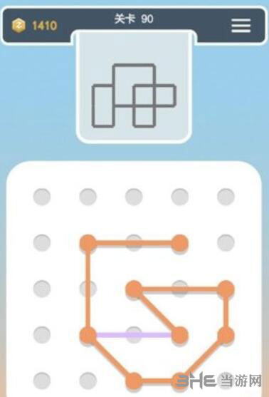 点线交织拼图第90关截图1