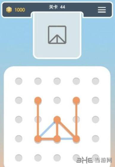 点线交织拼图第44关截图1