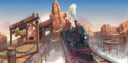 QQ飞车手游西部矿山截图