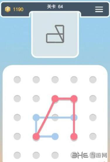 点线交织拼图第64关截图3