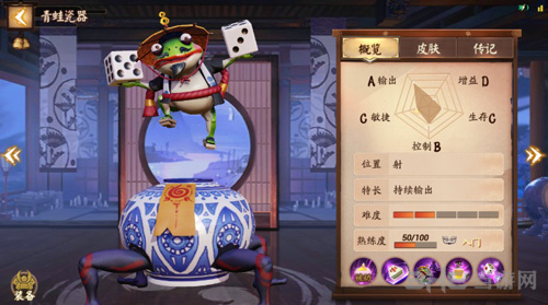 决战平安京青蛙瓷器图片