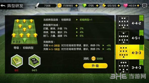 热血中超阵型1