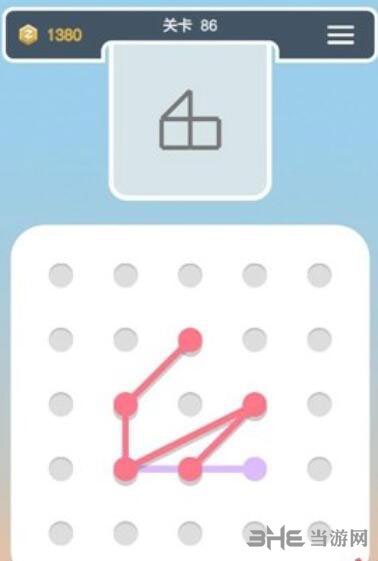 点线交织拼图第86关截图1