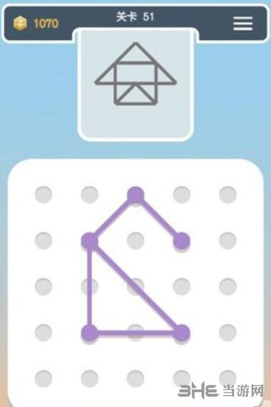 点线交织拼图第51关截图2