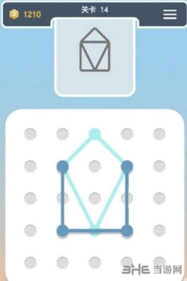 点线交织拼图第14关截图4