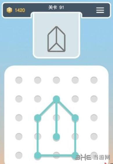 点线交织拼图第91关截图3