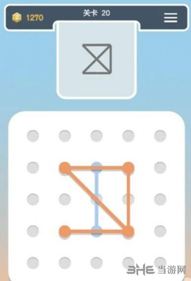 点线交织拼图第20关截图2