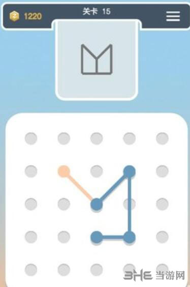 点线交织拼图第15关截图1