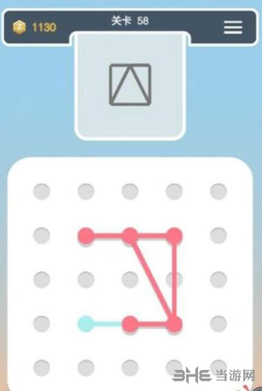 点线交织拼图第58关截图2