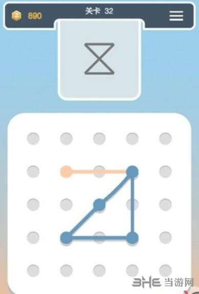 点线交织拼图第32关截图1