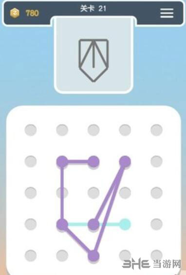 点线交织拼图第21关截图2