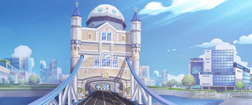 QQ飞车手游反向11城截图