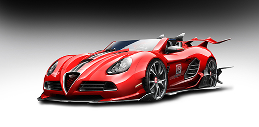 QQ飞车手游猩红公爵截图