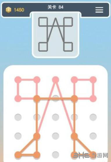 点线交织拼图第84关截图5