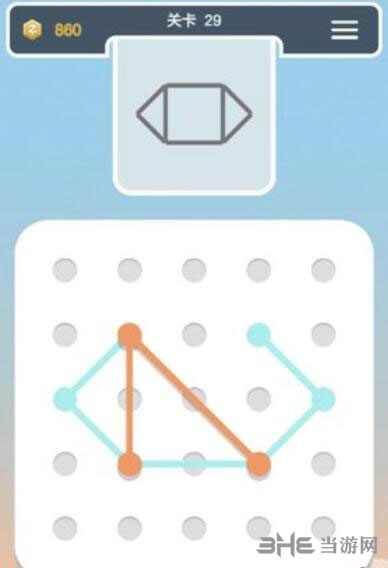 点线交织拼图第29关截图2