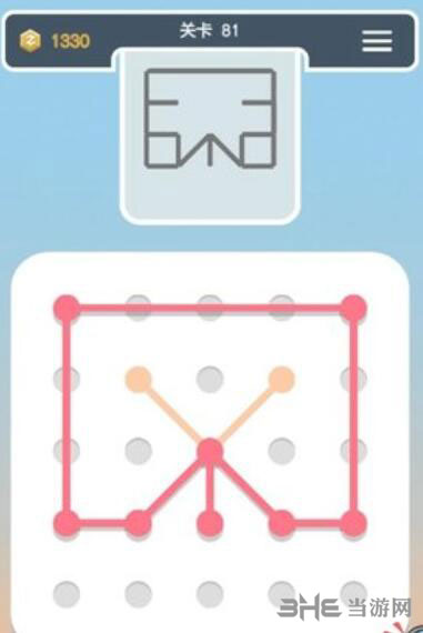 点线交织拼图第81关截图2