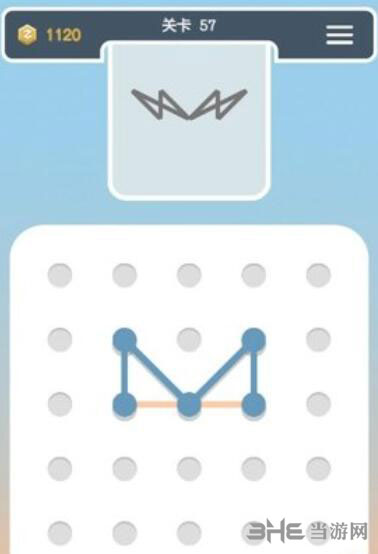 点线交织拼图第57关截图1