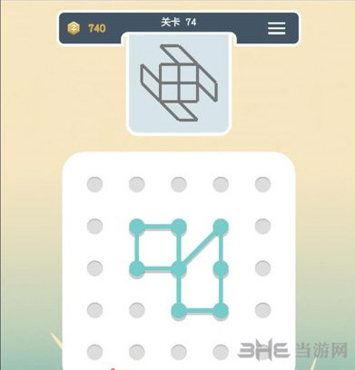 点线交织第74关截图1
