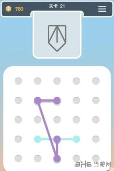 点线交织拼图第21关截图1