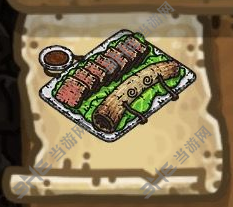 黑暗料理王碳烤牛肋排图片