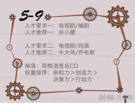 恋与制作人精英关卡5-9图片