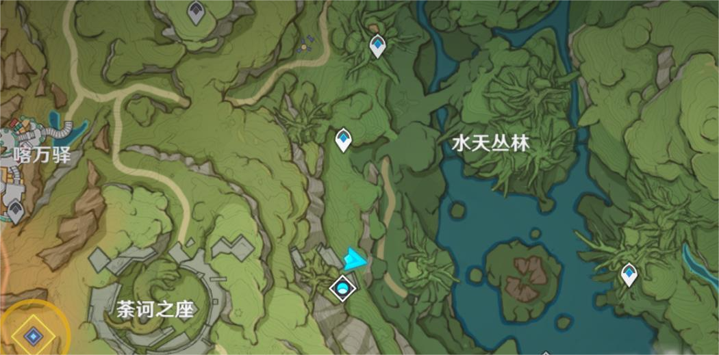 《原神》有顶塔位置