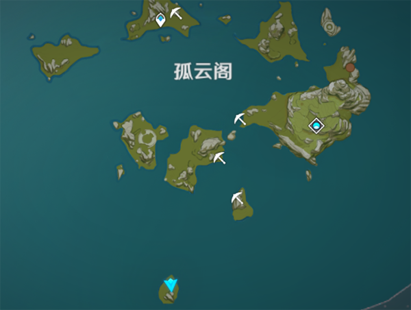 原神璃月地灵龛位置1