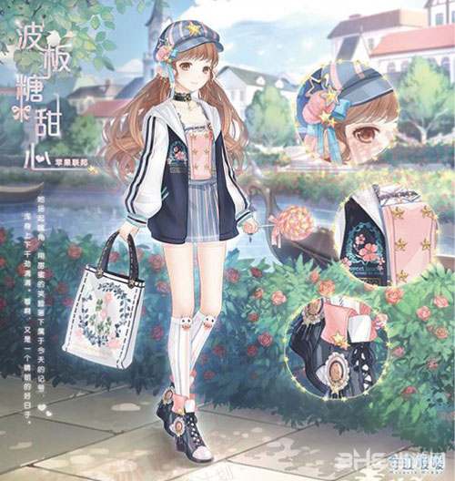 奇迹暖暖人物套装界面