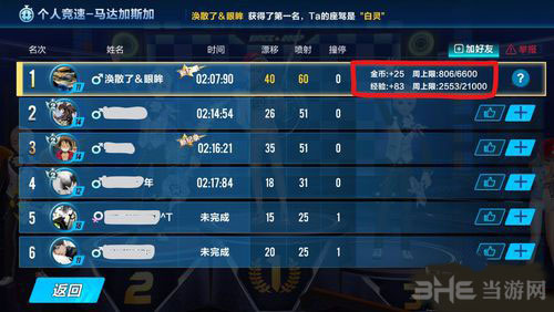 QQ飞车手游排位赛玩法截图4