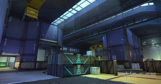 枪火战神集装中心地图图片