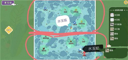 小森生活忍冬花刷新地点介绍
