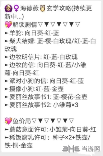 《动物餐厅》信使海德薇信件获取攻略图