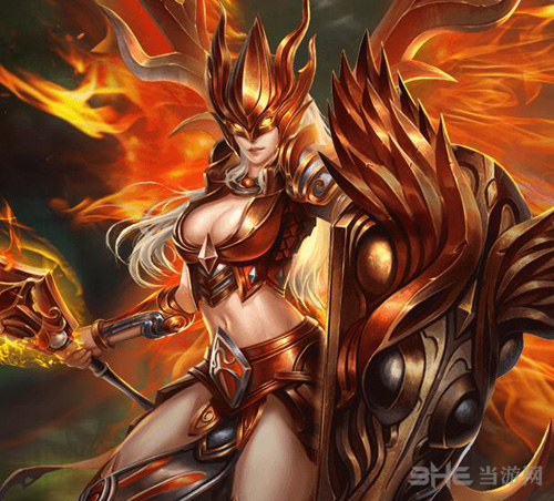 QQ华夏手游战士图片