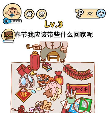 脑洞大大大春节我应该带些什么回家呢
