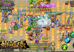 《烈焰龙城》沙城战场火爆 团队配合有高招