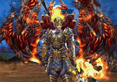 华丽神翼秀翻全服 《鬼剑豪》护国神翼登场