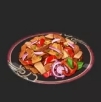 原神炝炒肉片图片